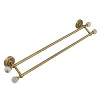 Полотенцедержатель Migliore Amerida двойной L60 см, бронза/Swarovski 16569 фото