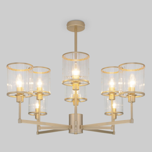 Люстра на штанге Eurosvet 60144/8 золото