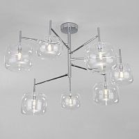 Люстра на штанге Eurosvet 70128/7 хром фото