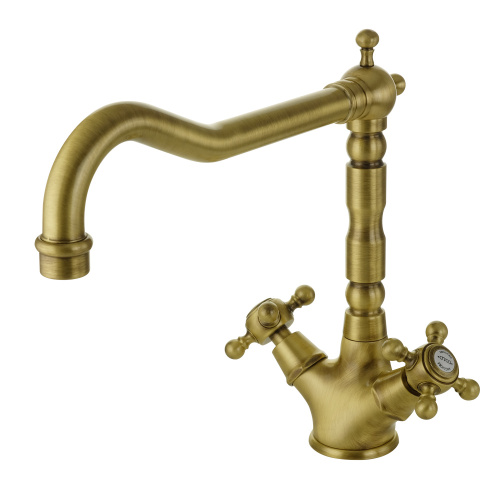 Смеситель для кухни Migliore Revival, бронза 18207