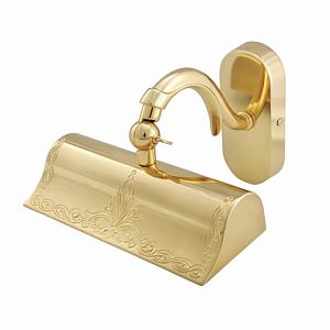 Светильник-карниз настенный Migliore Mirella, L20 см, золото 17340 фото
