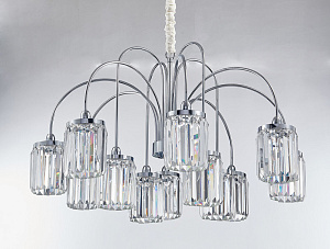 Подвесная люстра Newport 4508+4/C chrome фото