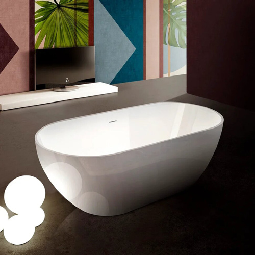 Gruppo Treesse Clivia Ванна 170x80x60см,, отдельностоящая, цвет: белый глянец