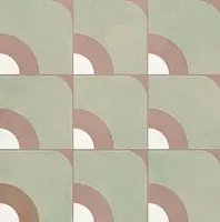 Керамогранит ABK PF60017139 14oraitaliana Fan Nat. Rett 60х60 фото