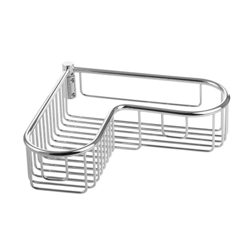 Решетка угловая фигурная Migliore Complementi L30xP30xH9 см, хром 22045