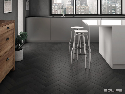 Керамогранит Equipe 26692 Babylone Perle Noir 9.2x36.8 фото 2