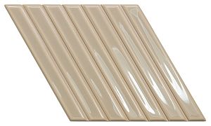 Керамическая плитка WOW Spike Bars 135012 A Greige Gloss 15x25,9 фото
