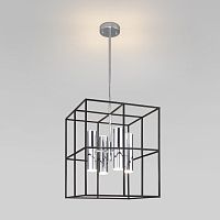 Люстра на штанге Eurosvet 70142/8 хром фото