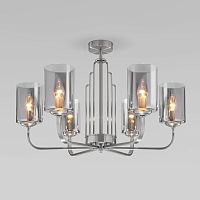 Люстра на штанге Eurosvet 60138/6 сатин-никель фото