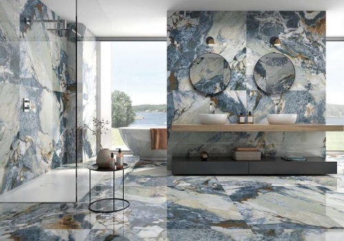 Керамогранит Geotiles Greta Blue 60x120 фото 2