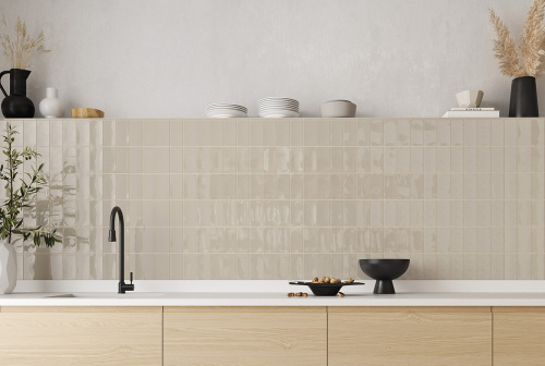 Керамическая плитка WOW Fayenza 126998 Greige 6,2х12,5 фото 2