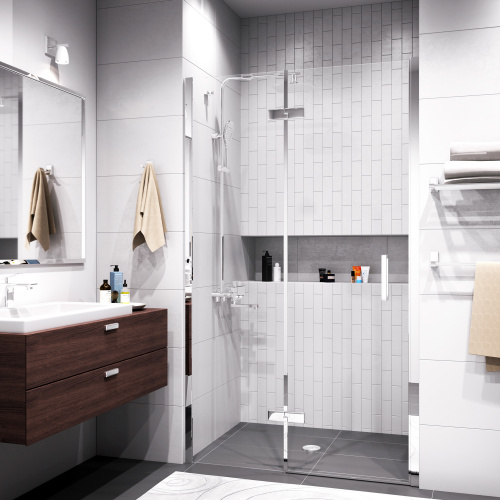 Wasserkraft Aller 10H05LBLACK Душевая дверь