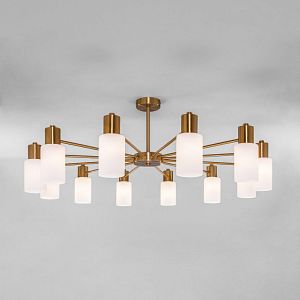 Люстра на штанге Eurosvet 70160/12 латунь фото