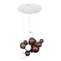 Подвесная люстра LOFT IT 10161 Dark wood фото