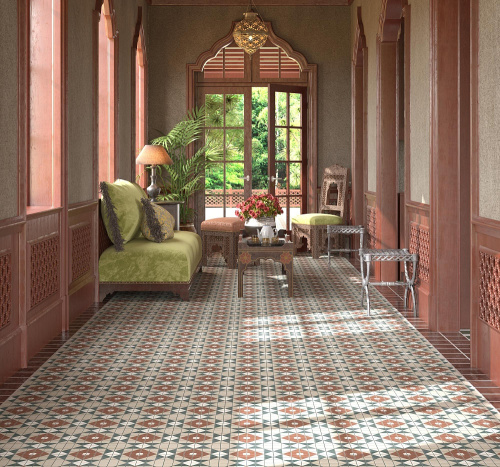 Керамогранит Dune Mintons 188703 Balmoral 20х20 фото 2