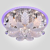 Накладная люстра Eurosvet 80111/8 хром/синий+красный+фиолетовый фото