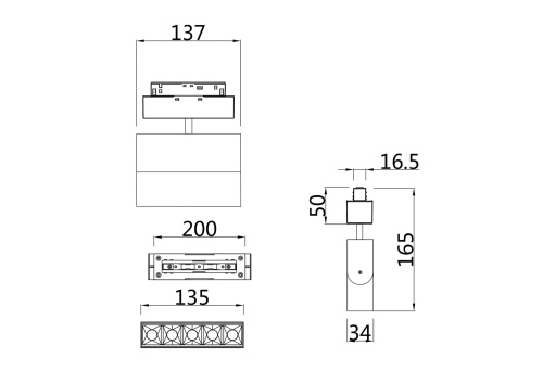 Трековый светильник Maytoni Technical TR015-2-10W4K-B фото 4