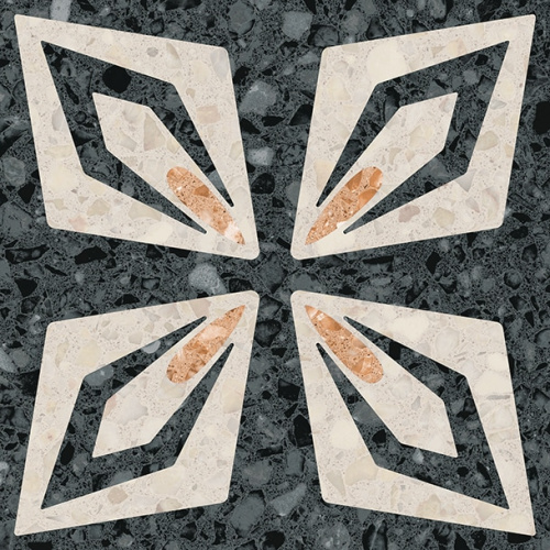 Керамогранит 4FCE Vietri-R Negro 20x20