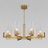 Подвесная люстра Eurosvet 60133/8 латунь фото