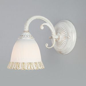 Бра Eurosvet 60107/1 белый с золотом фото