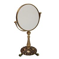 Зеркало Migliore Elisabetta оптическое настольное, H38 см бронза 16999 фото