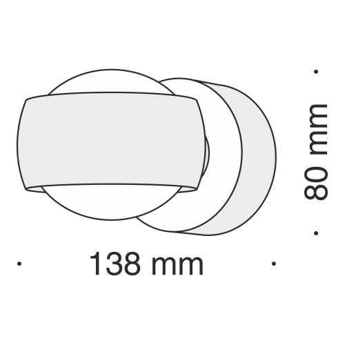 Настенный светильник (бра) Maytoni Technical MOD072WL-L8W3K фото 2