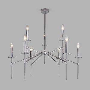 Люстра на штанге Eurosvet 60142/9 хром фото