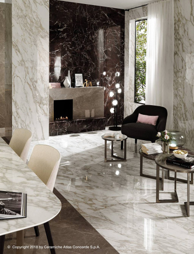 Керамогранит A7FX Marvel Gris Lap. 2PZ 75x150 фото 2