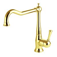 Смеситель для кухни Migliore Dallas монокомандный, золото 18270 фото
