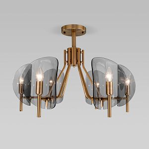 Люстра на штанге Eurosvet 60135/6 латунь фото
