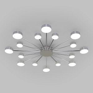 Накладная люстра Eurosvet 90242/16 хром фото