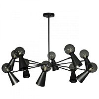 Люстра на штанге LOFT IT 10046/10 Black фото