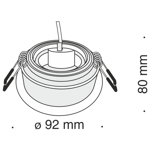 Встраиваемый светильник Maytoni Technical DL025-2-01W фото 4
