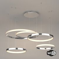 Подвесная люстра Eurosvet 90275/5 хром Smart фото