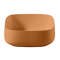 Artceram Cognac Раковина 46x41см,, накладная, цвет: arancio cammeo фото