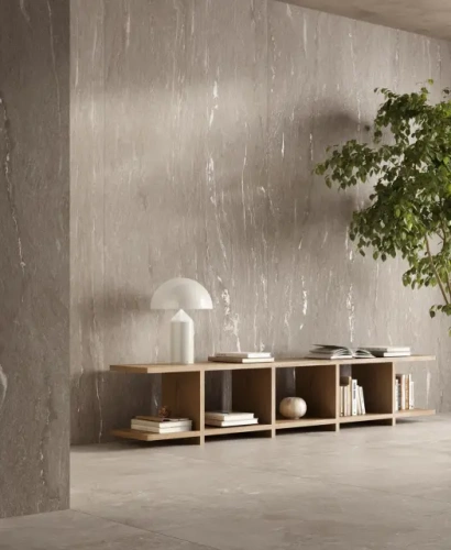 Керамогранит Fondovalle Alpine ALP003 Light Grey Vein 3D Texture 60x120 фото 2