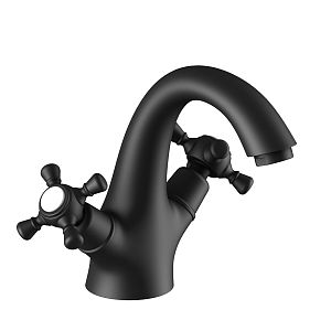 Смеситель для раковины Timo Nelson 1911/03F черный фото