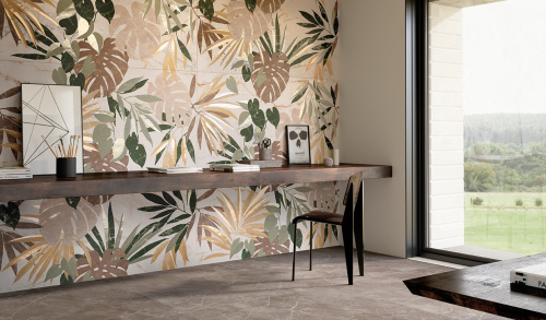 Керамогранит FAP Ceramiche Roma Stone fQVQ Tropical Intarsi Matt 80х160 фото 2