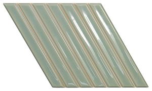 Керамическая плитка WOW Spike Bars 135014 A Fern Gloss 15x25,9 фото