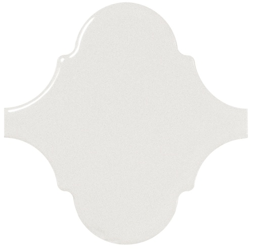Equipe Scale Настенная керамическая плитка Alhambra White 12x12 глазурованный глянцевый