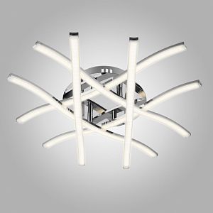 Накладной светильник Eurosvet 90043/6 хром фото