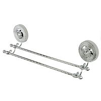 Полотенцедержатель Migliore Montecarlo двойной, L50 см, хром 31781 фото