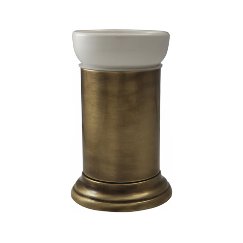 Cтакан настольный Migliore Mirella, керамика/бронза 17157