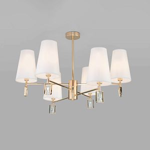 Люстра на штанге Eurosvet 60137/6 золото фото