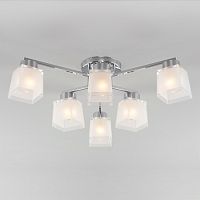 Накладная люстра Eurosvet 30162/6 хром фото