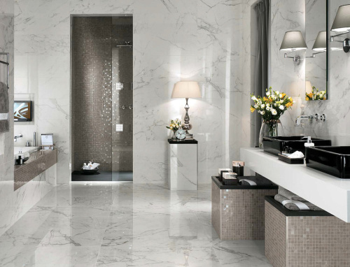 Керамогранит AY2N Marvel Calacatta Extra Lappato 120x240 фото 2