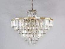 Каскадная люстра Newport 31124/S gold фото