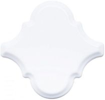 Плитка Adex Renaissance ADST8001 Arabesco Biselado Snow Cap 15x15 фото