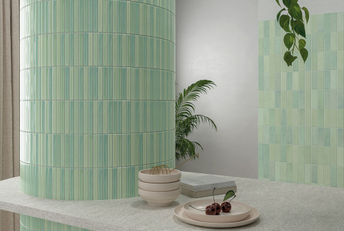 Керамическая плитка WOW Colour Notes 132966 Kiwi 4х12,5 фото 2