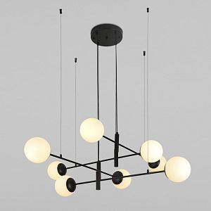 Подвесная люстра Eurosvet 70146/8 черный фото